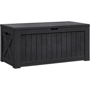 120-Gallon Resin Deck Box